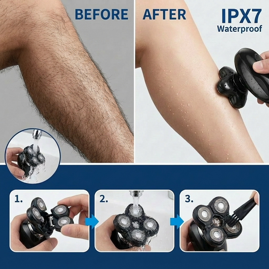 メンズ ボディグルーマー 5in1｜脚・腕・ボディ対応・IPX7防水