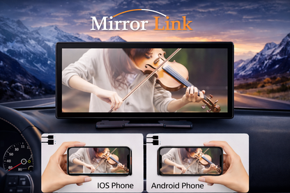 hippcron 正規取扱モデル｜10.26インチ カーディスプレイ（ワイヤレスCarPlay／Android Auto対応）工事不要・Bluetooth搭載