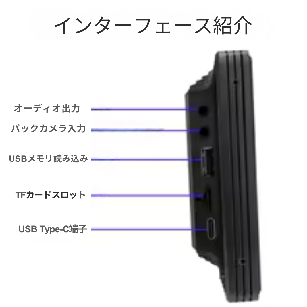 hippcron 正規取扱モデル｜10.26インチ カーディスプレイ（ワイヤレスCarPlay／Android Auto対応）工事不要・Bluetooth搭載